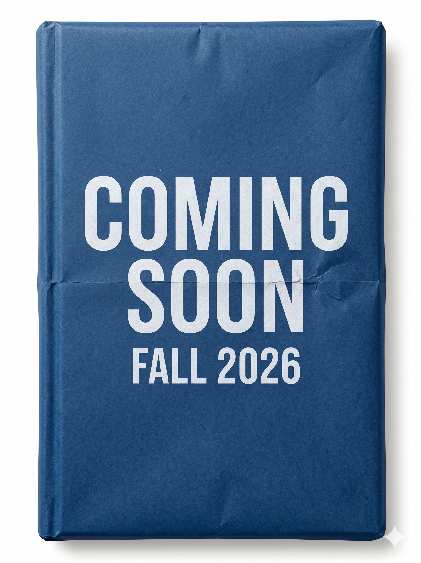 Upcoming Book Cover